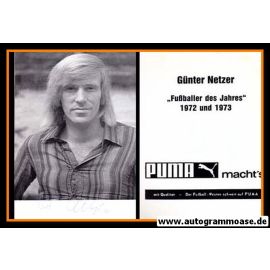 Autogramm Fussball | Borussia Mönchengladbach | 1973 | Günter NETZER (FdJ)
