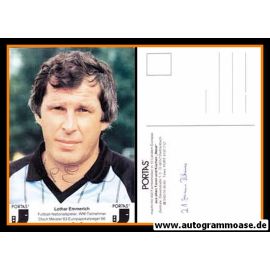 Autogramm Fussball | DFB | 1980er Portas | Lothar EMMERICH