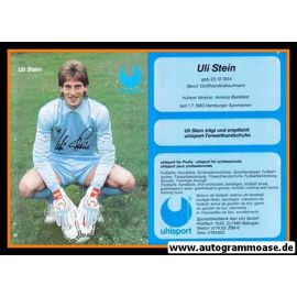 Autogramm Fussball | 1980er Uhlsport Druck | Uli STEIN (Hamburger SV)