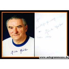 Autogramm Fussball | 1990er Foto | Günter GRÖBER (?) (Portrait Color)