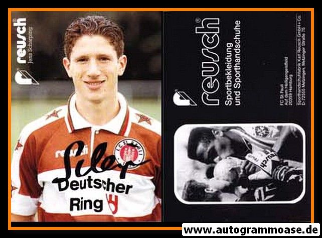 Autogramm Fussball | FC St. Pauli | 1994 | Jens SCHARPING