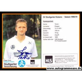 Autogramm Fussball | Stuttgarter Kickers | 1990 | Dragan TERZIC
