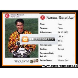 Autogramm Fussball | Fortuna Düsseldorf | 1995 | Pierre ESSER