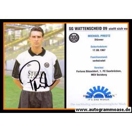 Autogramm Fussball | SG Wattenscheid 09 | 1995 | Michael PREETZ