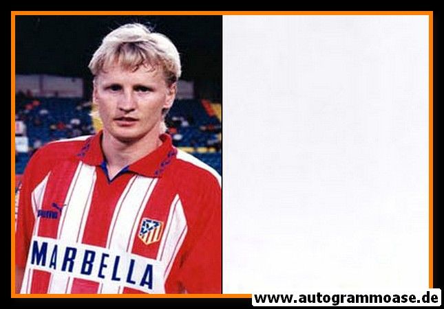 Autogramm Fussball | Atletico Madrid | 1990er Foto | Radek BEJBL (Portrait Color)
