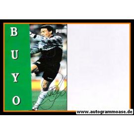 Autogramm Fussball | Real Madrid | 1990er Puma | Francisco BUYO (Spielszene Color)