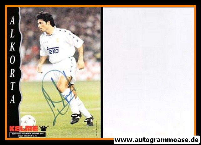 Autogramm Fussball | Real Madrid | 1994 | Rafael ALKORTA (Spielszene Color)