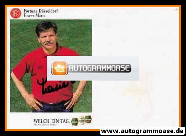Autogramm Fussball | Fortuna Düsseldorf | 1995 | Enver MARIC