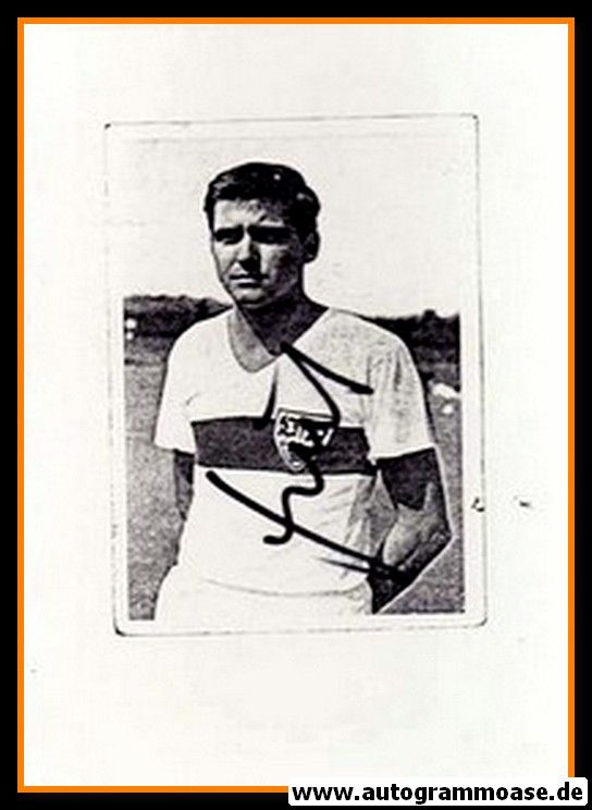 Autogramm Fussball | VfB Stuttgart | 1967 | Manfred GÄRTNER (Portrait SW)