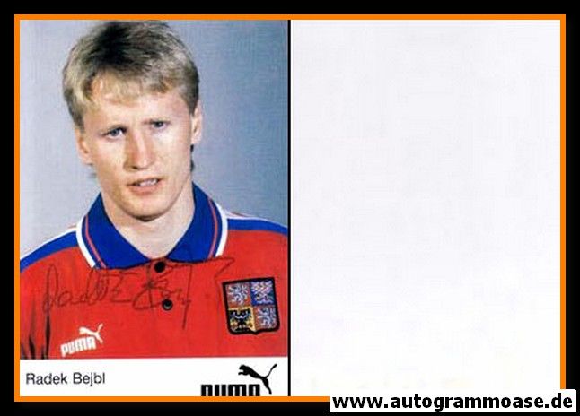 Autogramm Fussball | Tschechien | 2000er | Radek BEJBL (Portrait Color) Puma
