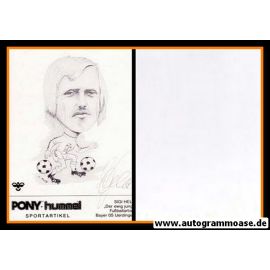Autogramm Fussball | KFC Uerdingen 05 | 1970er | Siegfried HELD (Zeichnung SW)