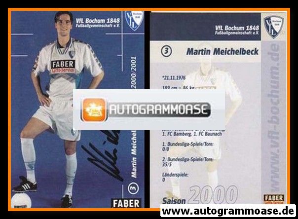 Autogramm Fussball | VfL Bochum | 2000 | Martin MEICHELBECK