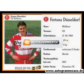 Autogramm Fussball | Fortuna Düsseldorf | 1995 | Ulf MEHLHORN
