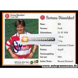 Autogramm Fussball | Fortuna Düsseldorf | 1995 | Frank MILL