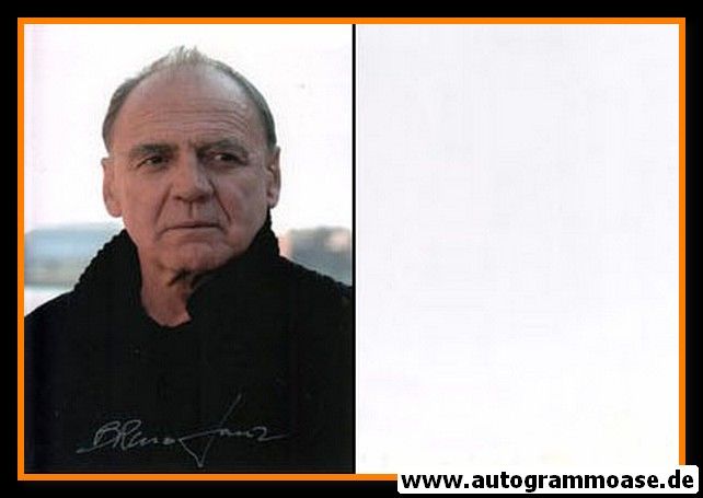 Autogramm Schauspieler | Bruno GANZ | 2010er Foto (Portrait Color)