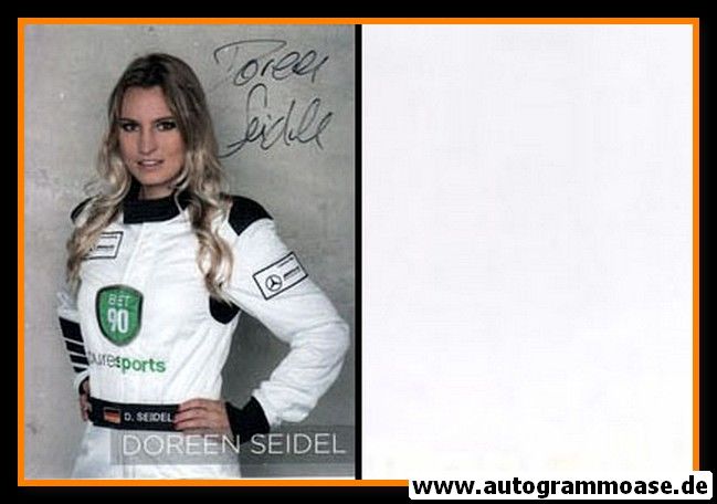 Autogramm Model | Doreen SEIDEL | 2010er (Portrait Color)