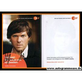 Autogramm TV | ZDF | Steffen SCHROEDER | 2010er "SOKO Leipzig" (Portrait Color) Leidig