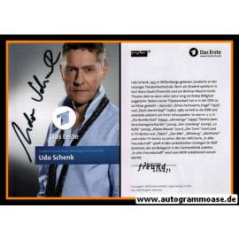 Autogramm TV | ARD | Udo SCHENK | 2015 "In Aller Freundschaft" (Portrait Color) Wernicke