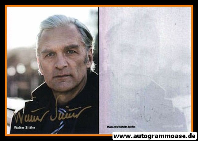 Autogramm Schauspieler | Walter SITTLER | 2010er (Portrait Color) Ivefeldt