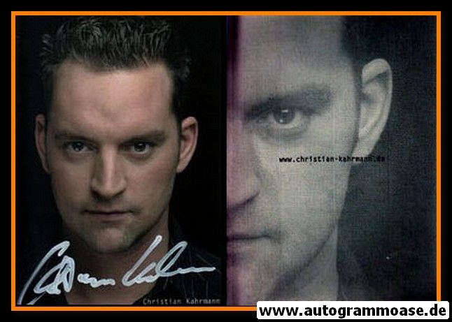 Autogramm Schauspieler | Christian KAHRMANN | 2010er (Portrait Color) Beautysfragile