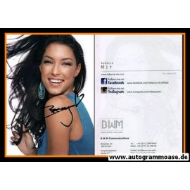 Autogramm Model | Rebecca MIR | 2010er (Portrait Color) BWM 2