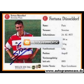 Autogramm Fussball | Fortuna Düsseldorf | 1995 | Severino PUSIC