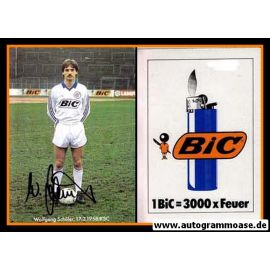 Autogramm Fussball | Karlsruher SC | 1981 | Wolfgang SCHÜLER