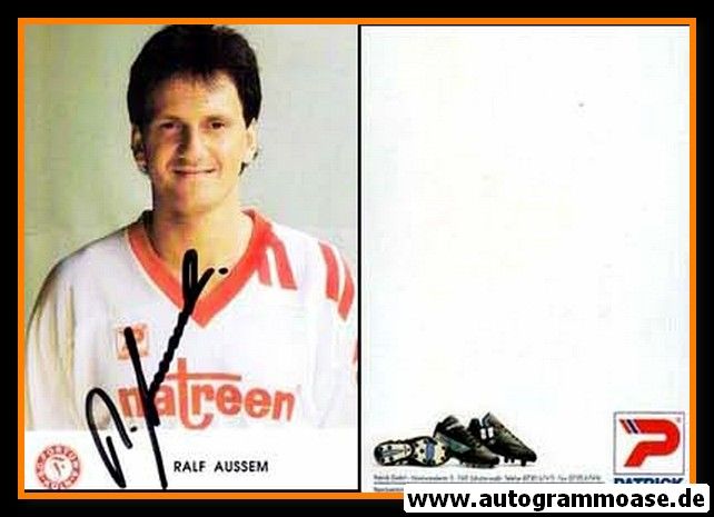 Autogramm Fussball | Fortuna Köln | 1991 | Ralf AUSSEM