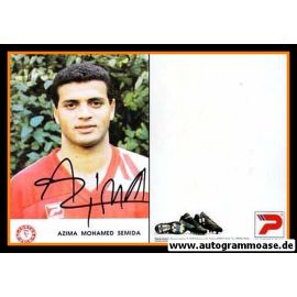 Autogramm Fussball | Fortuna K&ouml;ln | 1991 | Azima Mohamed SEMIDA