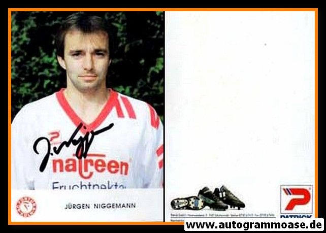 Autogramm Fussball | Fortuna Köln | 1991 | Jürgen NIGGEMANN