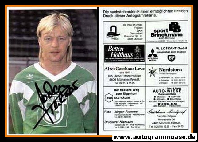 Autogramm Fussball | Preussen Münster | 1990 | Jochen TERHAAR