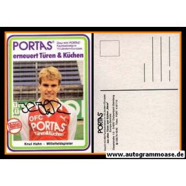 Autogramm Fussball | Kickers Offenbach | 1984 | Knut HAHN