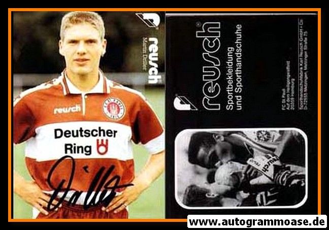 Autogramm Fussball | FC St. Pauli | 1994 | Martin DRILLER