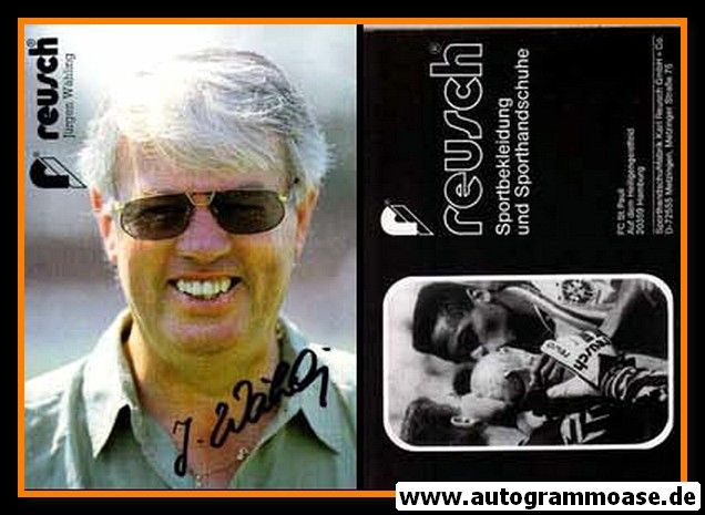 Autogramm Fussball | FC St. Pauli | 1994 | Jürgen WÄHLING