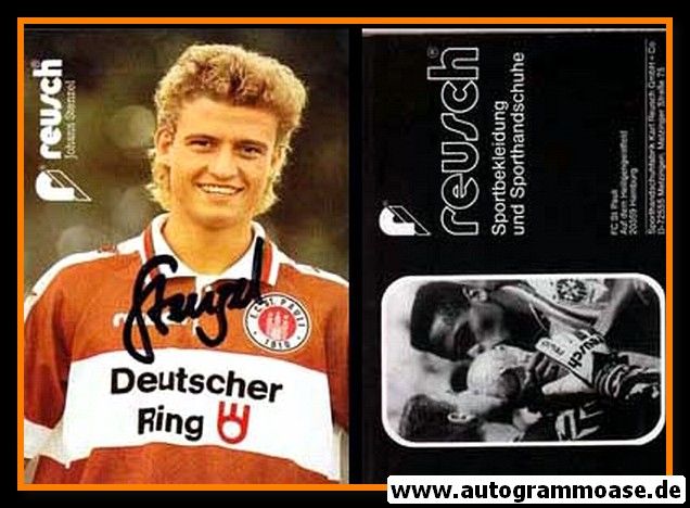 Autogramm Fussball | FC St. Pauli | 1994 | Johann STENZEL
