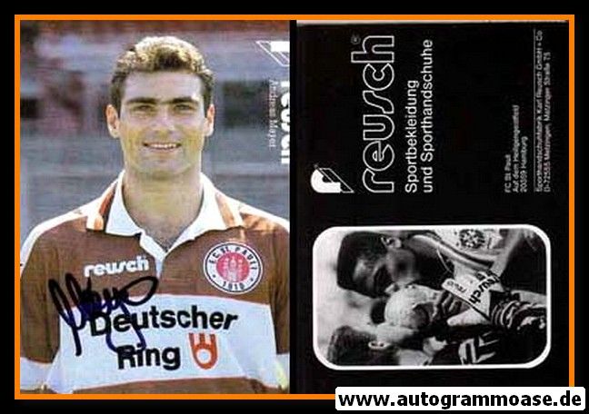 Autogramm Fussball | FC St. Pauli | 1994 | Andreas MAYER