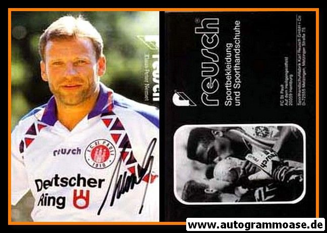 Autogramm Fussball | FC St. Pauli | 1994 | Klaus-Peter NEMET