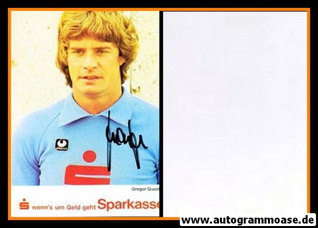 Autogramm Fussball | Hertha BSC Berlin | 1982 | Gregor QUASTEN