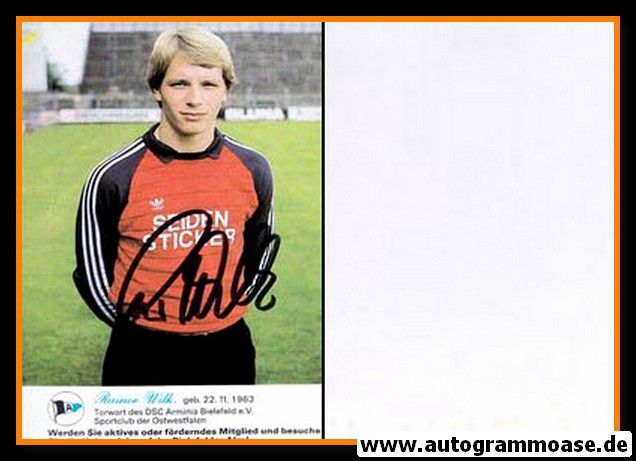 Autogramm Fussball | DSC Arminia Bielefeld | 1982 | Rainer WILK