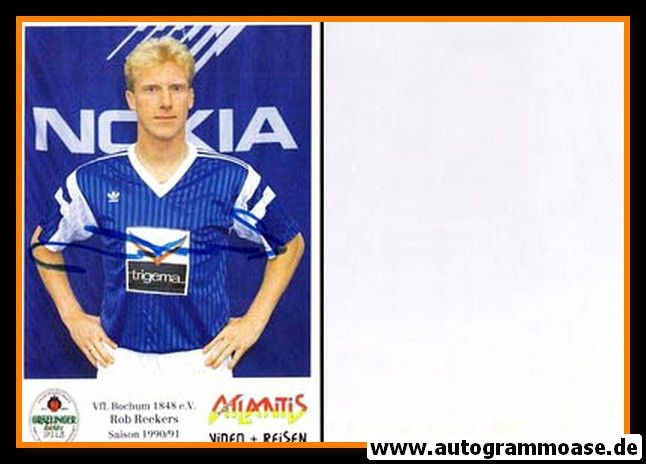 Autogramm Fussball | VfL Bochum | 1990 | Rob REEKERS
