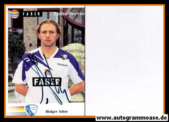 Autogramm Fussball | VfL Bochum | 1995 | Holger ADEN