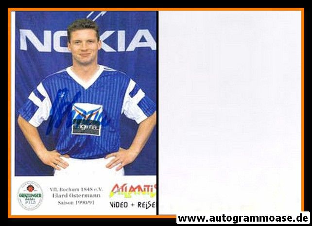 Autogramm Fussball | VfL Bochum | 1990 | Elard OSTERMANN