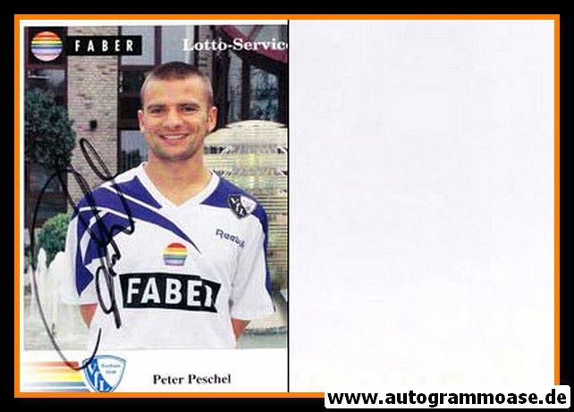Autogramm Fussball | VfL Bochum | 1995 | Peter PESCHEL