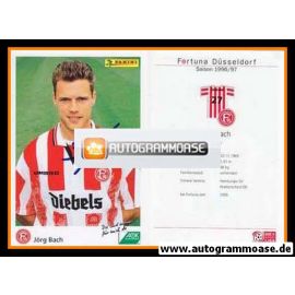 Autogramm Fussball | Fortuna Düsseldorf | 1996 | Jörg BACH