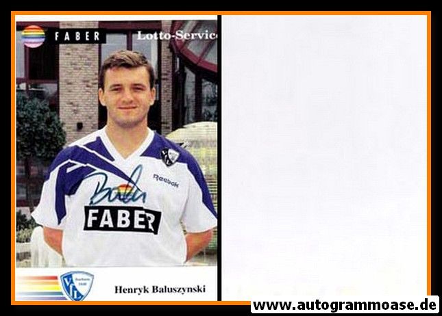 Autogramm Fussball | VfL Bochum | 1995 | Henryk BALUSZYNSKI