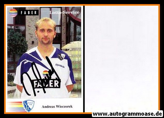 Autogramm Fussball | VfL Bochum | 1995 | Andreas WIECZOREK