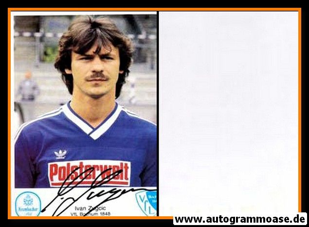 Autogramm Fussball | VfL Bochum | 1984 | Ivan ZUGCIC