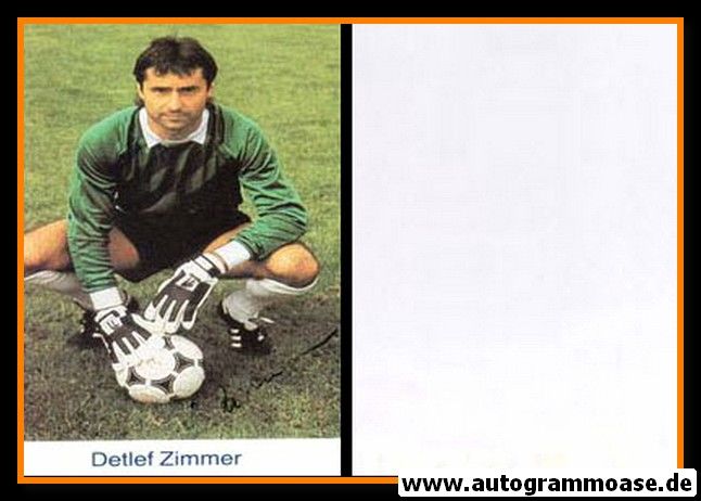 Autogramm Fussball | BSG Stahl Brandenburg | 1990 | Detlef ZIMMER