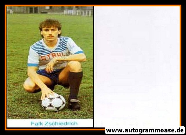 Autogramm Fussball | BSG Stahl Brandenburg | 1990 | Frank ZSCHIEDRICH