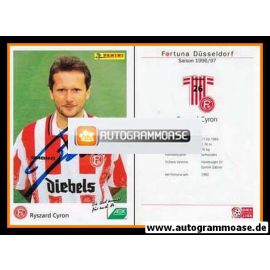 Autogramm Fussball | Fortuna Düsseldorf | 1996 | Ryszard CYRON